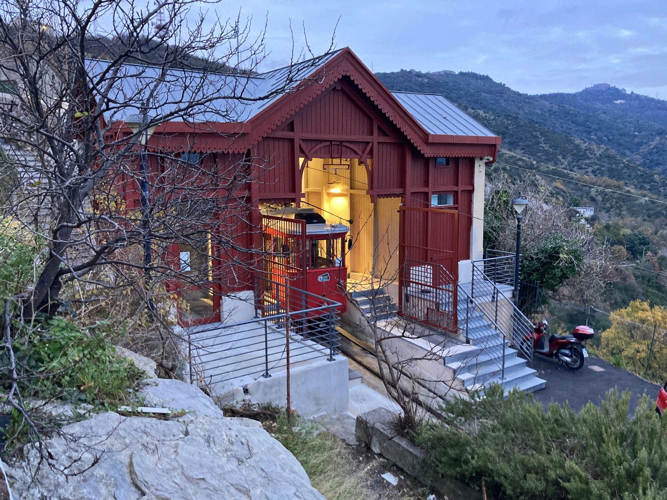 Генуя — Зубчатая железная дорога Principe-Granarolo