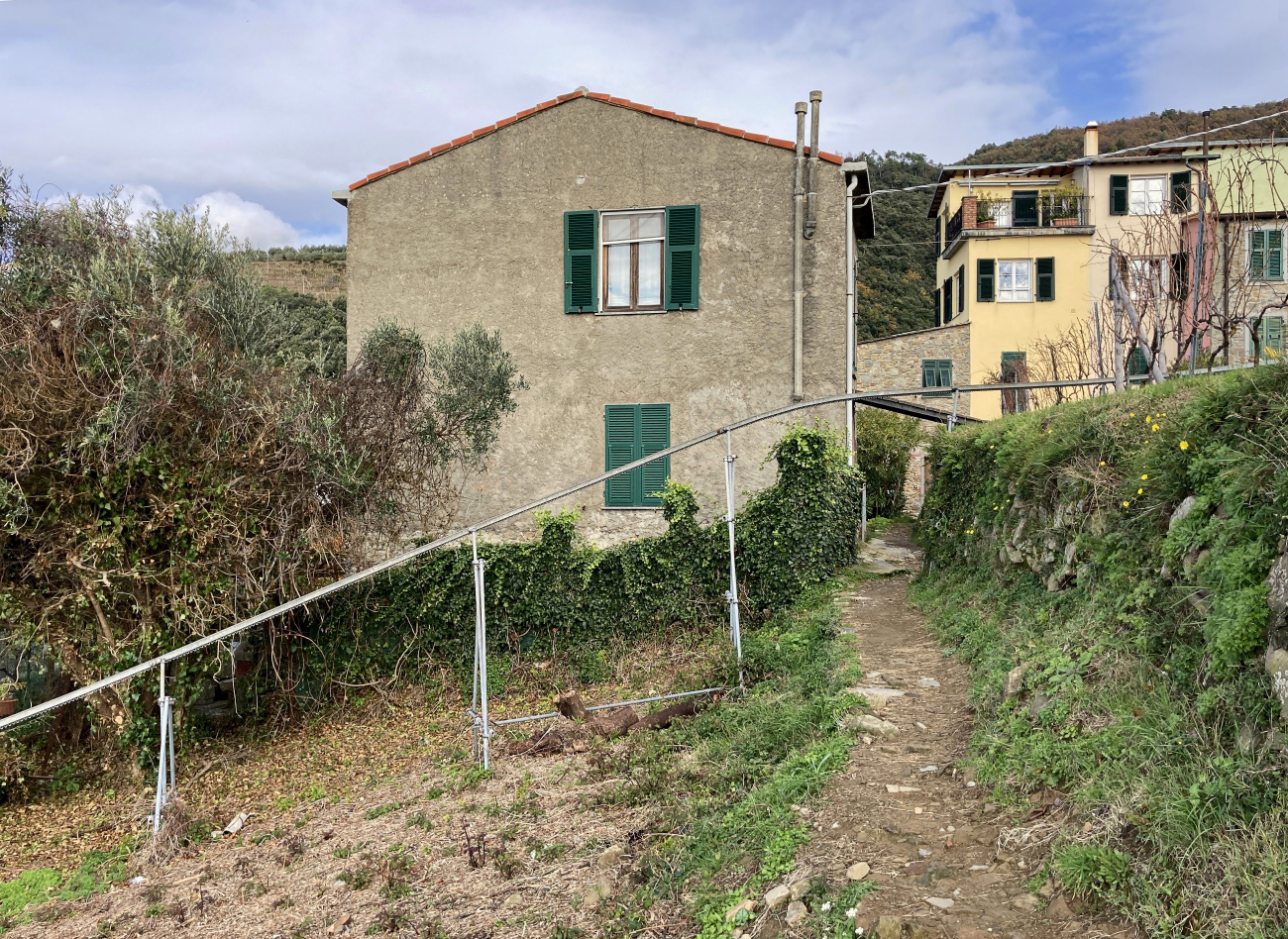 Cinque Terre National Park — Vineyard Rack Monorail Lines