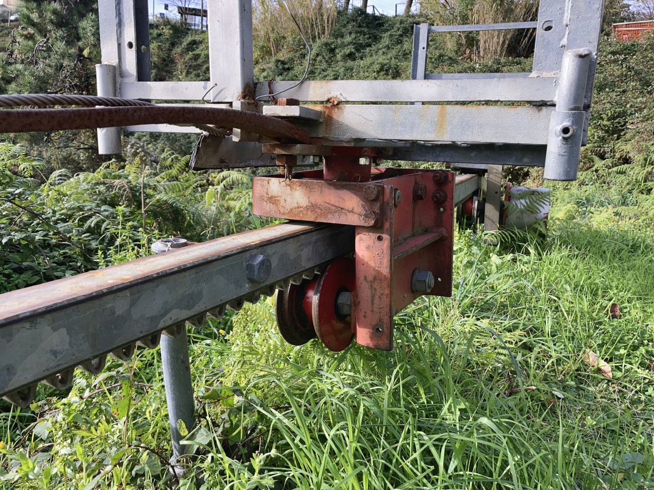 Национальный парк Чинкве-Терре — Зубчатые монорельсовые линии для транспортировки винограда